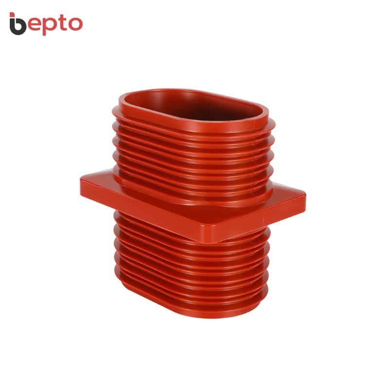 12KV Wall Bushing 140×200 - TG3-12KV High-Current 2500-3150A IP68 Composite