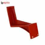 40.5KV บล็อกมุม ZB40.5-001 - ส่วนประกอบฉนวนสวิตช์เกียร์ KYN61 ความยาว 184 มม.