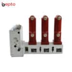 Interruttore automatico sottovuoto per interni da 12 kV MV VCB 1250A - Poli sigillati in modo solido ad alta tensione E2-M2 Vita di funzionamento frequente