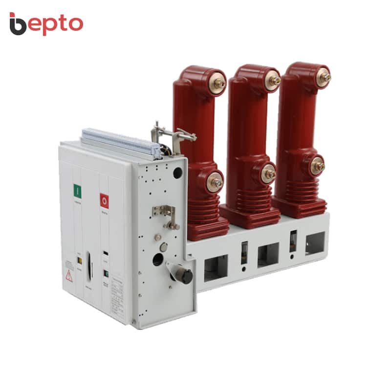 12kV Indoor Vacuum Circuit Breaker MV VCB 1250A - High Voltage Solid-Sealed Poles E2-M2 Life Frequent Operation