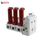 Interruttore automatico sottovuoto per interni da 12 kV MV VCB 1250A - Poli sigillati in modo solido ad alta tensione E2-M2 Vita di funzionamento frequente