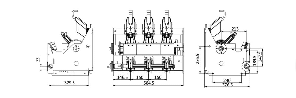 BE85SV-12-630 BE85SV-12-630 مفاتيح كهربائية مغلفة صلبة 12 كيلو فولت 630 أمبير - مجموعة مفاتيح كهربائية معزولة بالهواء الحر SF6 20 كيلو أمبير 25 كيلو أمبير M2 C2