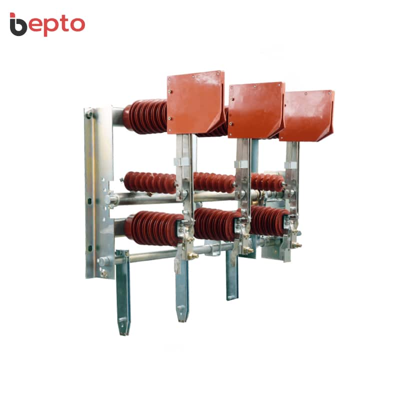 FN7-24D の負荷壊れ目スイッチ 24kV 630A -ばねのメカニズム LBS のヒューズ箱 50kA ピーク 900A 壊れること