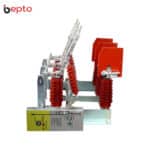 FN7-24D の負荷壊れ目スイッチ 24kV 630A -ばねのメカニズム LBS のヒューズ箱 50kA ピーク 900A 壊れること