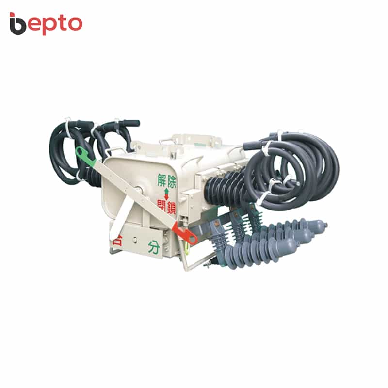 FW9-12 SF6 Load Break Switch 12kV 630A - Outdoor Sectionalizer Remote Control Stainless Steel 5000m