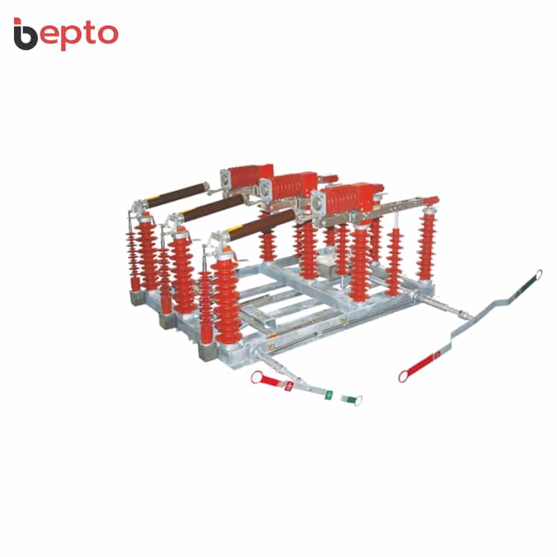 FZW32-40.5 Interruttore di interruzione del carico in vuoto 40,5kV 630A - Sezionatore ad alta tensione per esterni 10000 cicli 1000m