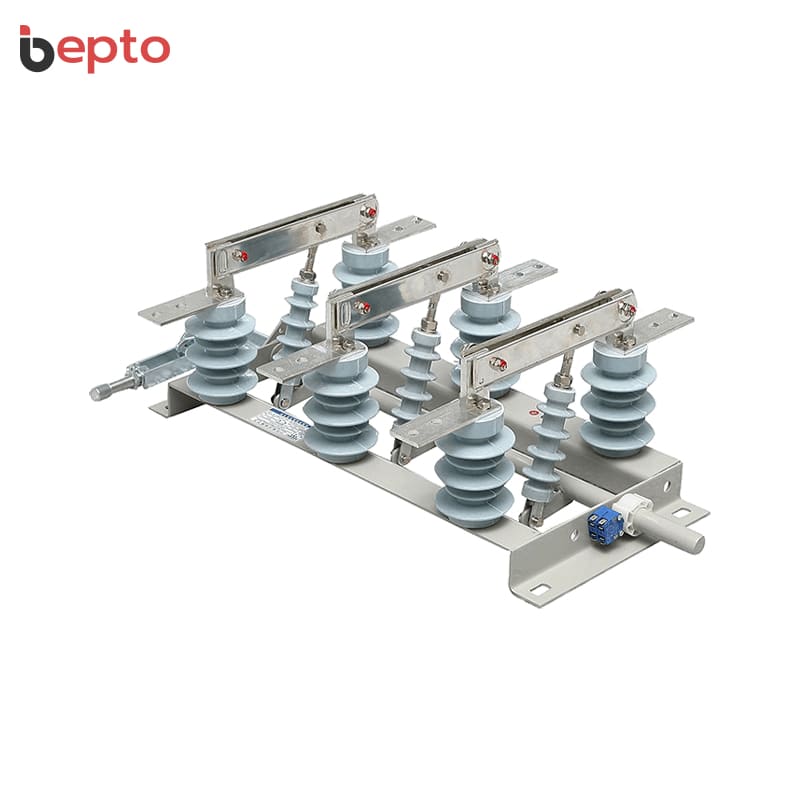 GN19-12 Indoor High Voltage Isolation Disconnector 12kV 630A-1250A - CS6-1 Manual Mechanism Through-Wall Type MV Switchgear 2000 Mechanical Life