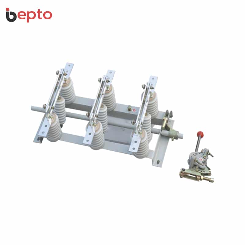 GN24-12 Indoor HV Disconnect Switch 12kV 400A-1250A - Three-Pole Type No-Load Breaking Pollution Abatement High Altitude Electrified Display 2000 Life