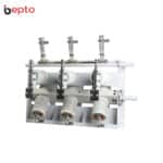 GN30-12 Seccionador rotativo de puesta a tierra de interior 12kV 400-3150A - Trifásico montado en armario IEC62271-102 Interruptor de transferencia sin carga 4s Duración