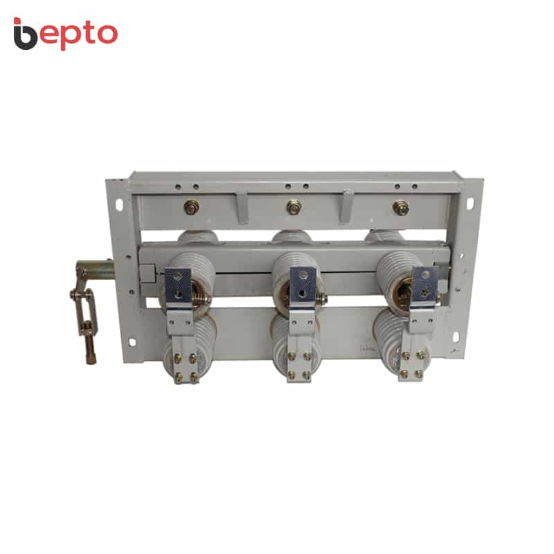 GN30-12 Seccionador rotativo de puesta a tierra de interior 12kV 400-3150A - Trifásico montado en armario IEC62271-102 Interruptor de transferencia sin carga 4s Duración