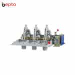 GN38-12 Innen-HV-Trennschalter 12kV 630-1250A - Dreistellungs-Kompaktbox-Schaltanlage Vollisolierte Grundplatte Koaxialverriegelung 25-31,5kA