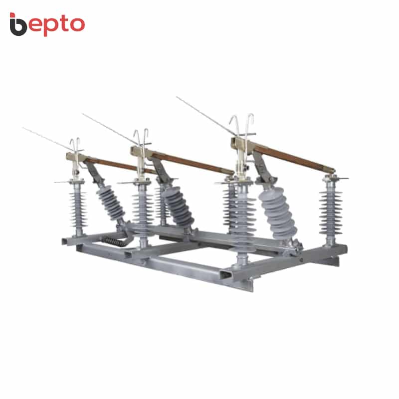 IA1CM Overhead Switch Disconnector 17.5kV 1250A - Manual Air-Break LBS Hot-Dip Galvanized NF C 64-140