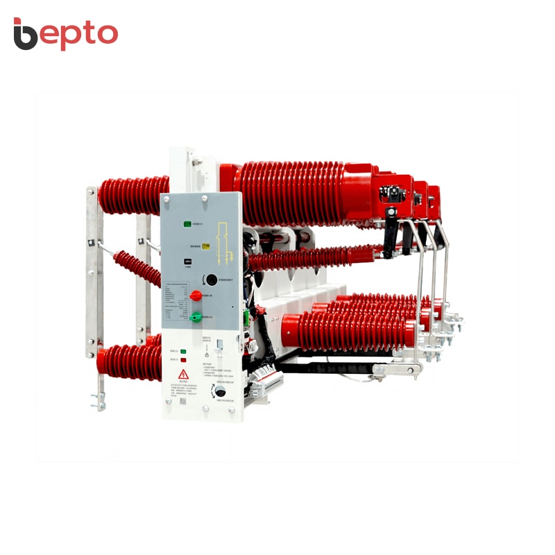 VCR21-40.5GD Vacuum Circuit Breaker 40.5kV 1250A - Photovoltaic Wind Power VCB Embedded Pole 10000 Cycles