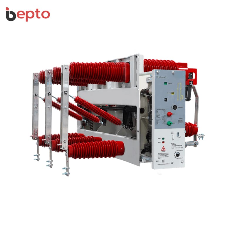 VCR21-40.5GD เบรกเกอร์วงจรสุญญากาศ 40.5kV 1250A - สำหรับพลังงานแสงอาทิตย์และพลังงานลม VCB แบบฝังเสา 10,000 รอบ