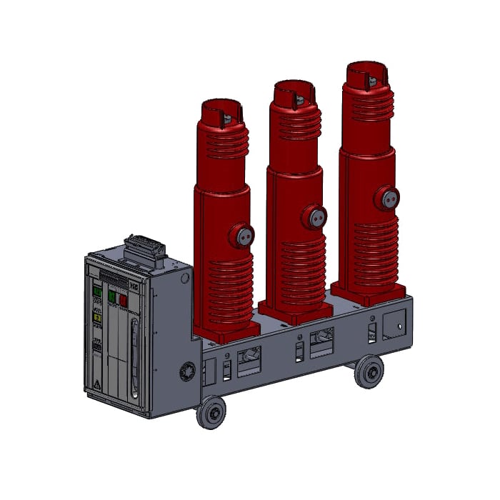 VSG-24 Vacuum Circuit Breaker 24kV 3150A - Indoor High Voltage VCB Power Grid Switchgear 10000 Cycles