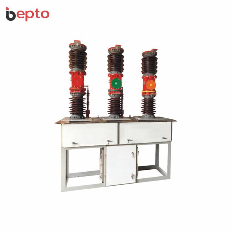 ZW17-40.5 Outdoor High Voltage Vacuum Circuit Breaker 40.5kV - 20 Times Full Capacity Breaking Maintenance-Free High Precision CT Porcelain Sleeve