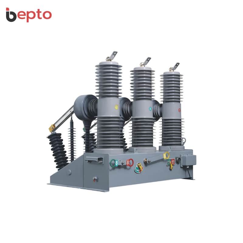 ZW32-40.5 Outdoor AC High Voltage Boundary Vacuum Circuit Breaker 40.5kV - Integrated Solid-Sealed Poles Miniaturized VCB Pollution Level IV