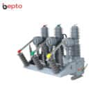 ZW32-40.5 Interruptor automático de vacío para exterior 40kV VCB 630A - Controlador inteligente de reenganche Aislamiento de fallos Automatización de la distribución