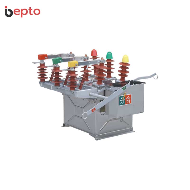 ZW8-12 Outdoor AC High Voltage Vacuum Circuit Breaker 12kV - Three-Phase Common Box VCB Electric Spring Mechanism Pollution Resistant
