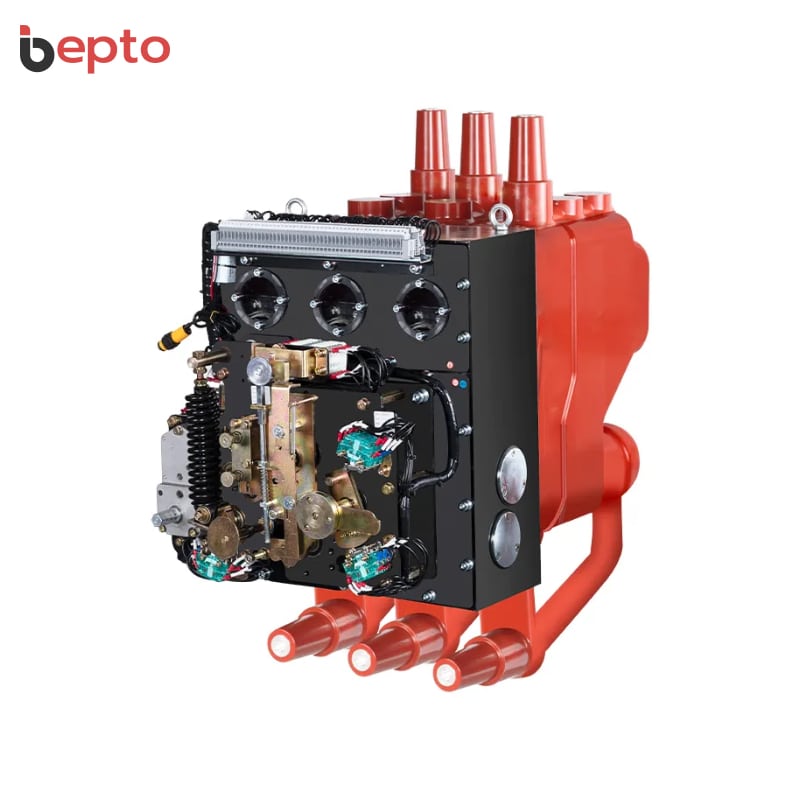 固体絶縁真空遮断器アイソレータ上面