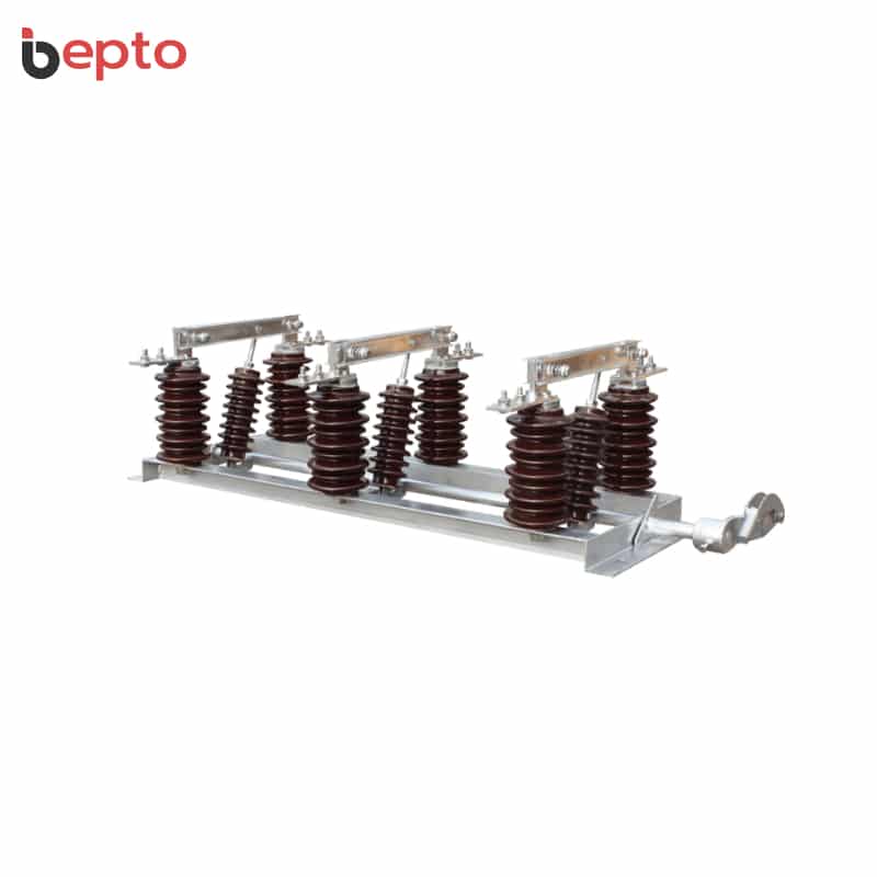 GW1 Outdoor AC HV Disconnect Switch 12-40.5kV 630-1250A - Three-Pole Linkage IEC62271-103 Anti-Pollution Type 5060Hz 20-25kA 2000 Life