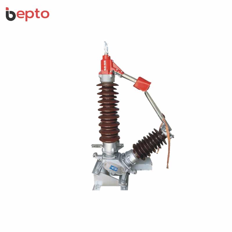 GW13 Outdoor Neutral Disconnecting Switch 40.5-126kV 630A - 50° Pillar Insulator Intersection 25° Tilted Bracket CS17G Manual CJ6 Electric Mechanism