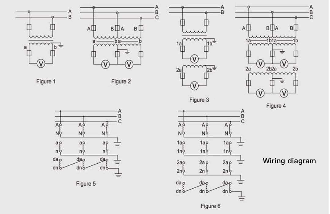 JDZ-3 6 10kV Transformator de tensiune de interior monofazat turnare cu rășină epoxidică PT - 3kV 6kV 10kV 0,2 0,5 1 3 6P Clasa dublă bobinare secundară 12 42 75kV Izolație 200-500VA Max Output