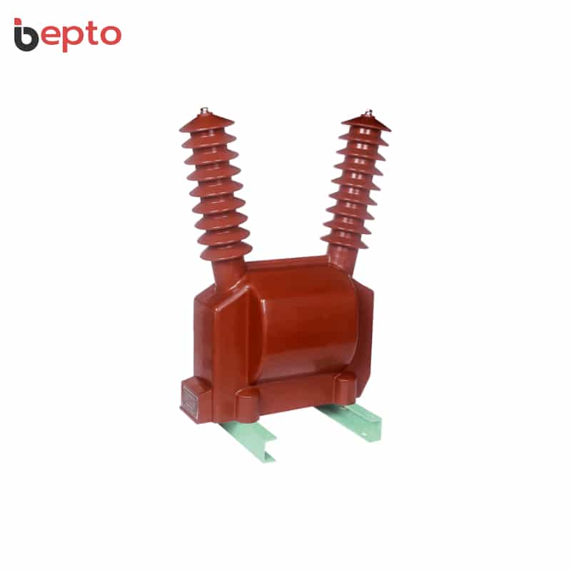 JDZW-35 Outdoor Voltage Transformer 35kV Single-Phase Epoxy Resin Casting PT - Swiss Ciba CW5837 Fully Enclosed 0.2 0.5 Class Dual Secondary 1000VA High Output 40.5 95 200kV Insulation