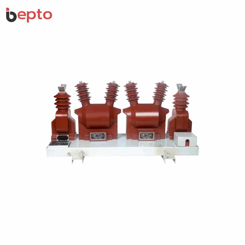 JLSZ8-10GY Outdoor Combined CT PT Metering Box 10kV Epoxy Resin Casting Energy Measuring Unit - Pillar Type Maintenance-Free V-Connection 5-600/5A Dual Tap 0.2S/0.5 Class Anti-Tamper UV-Resistant GB17201