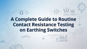 A Complete Guide to Routine Contact Resistance Testing on Earthing Switches