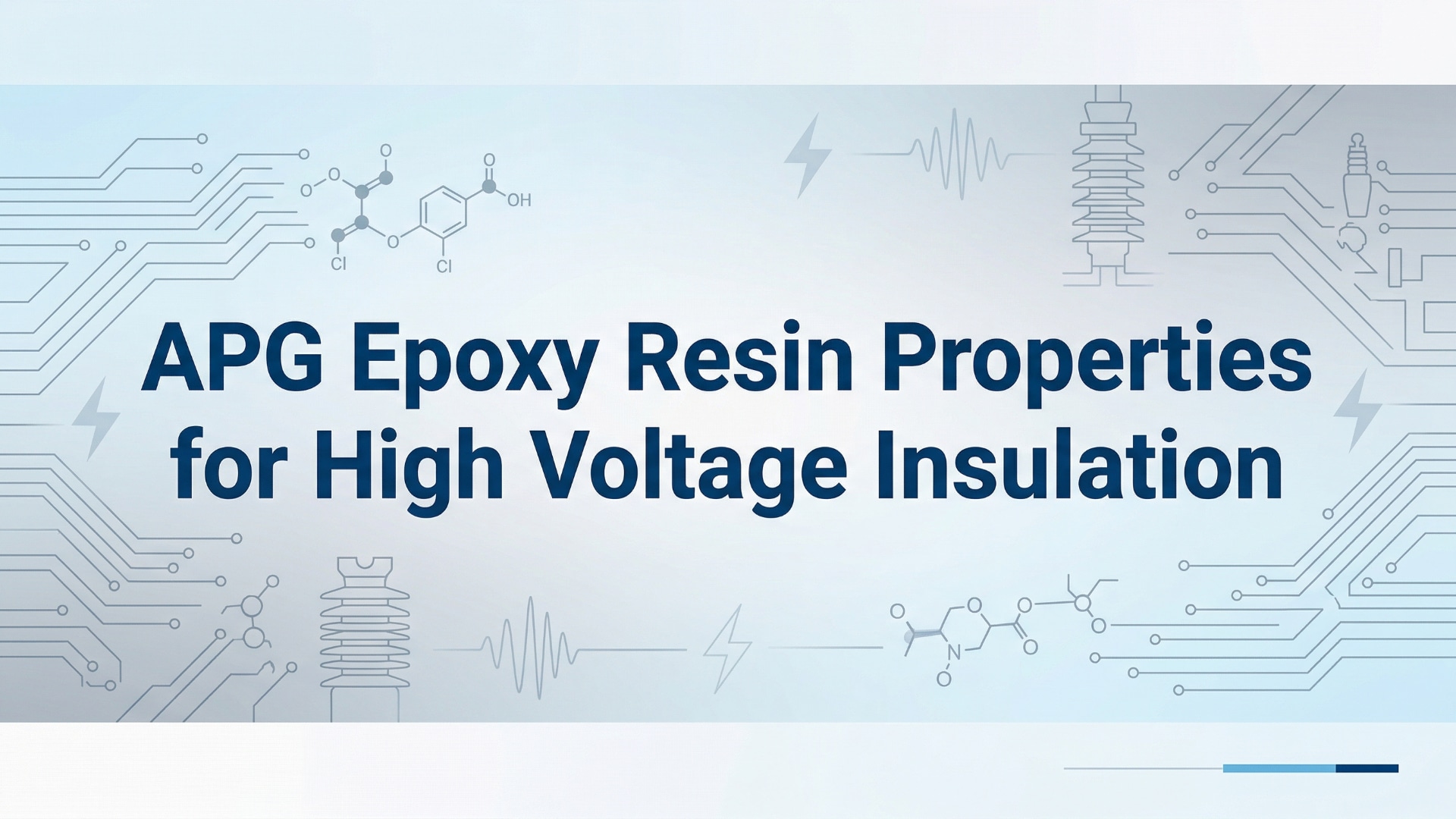 Yüksek Gerilim İzolasyonu için APG Epoksi Reçine Özellikleri