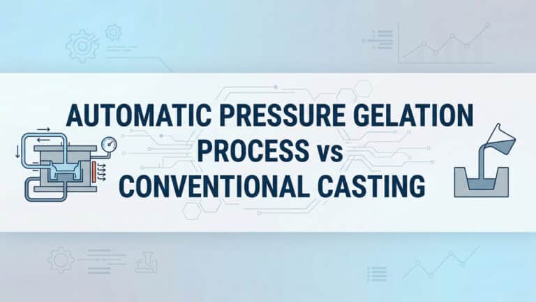Otomatik Basınçlı Jelleşme Prosesi vs Geleneksel Döküm