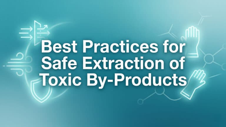 Praktik Terbaik untuk Ekstraksi Produk Sampingan Beracun yang Aman