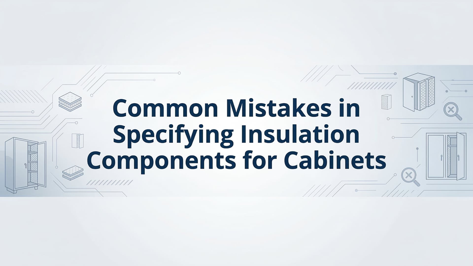 指定櫥櫃隔熱元件的常見錯誤