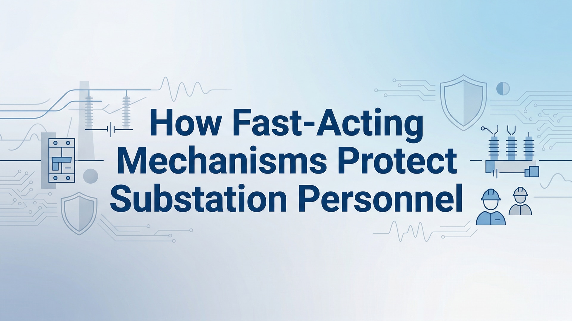 How Fast-Acting Mechanisms Protect Substation Personnel