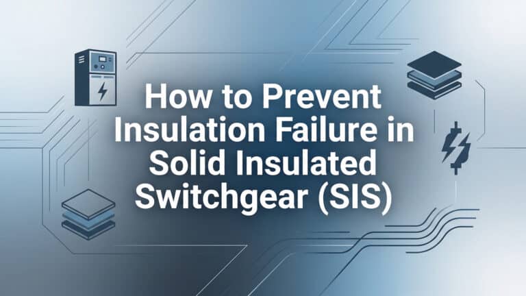 Comment prévenir les défaillances de l'isolation dans les appareillages de connexion à isolation solide (SIS) ?