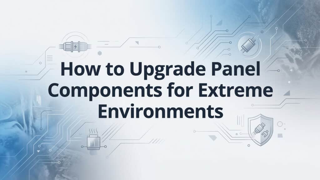 How To Upgrade Panel Components For Extreme Environments - Bepto Electric