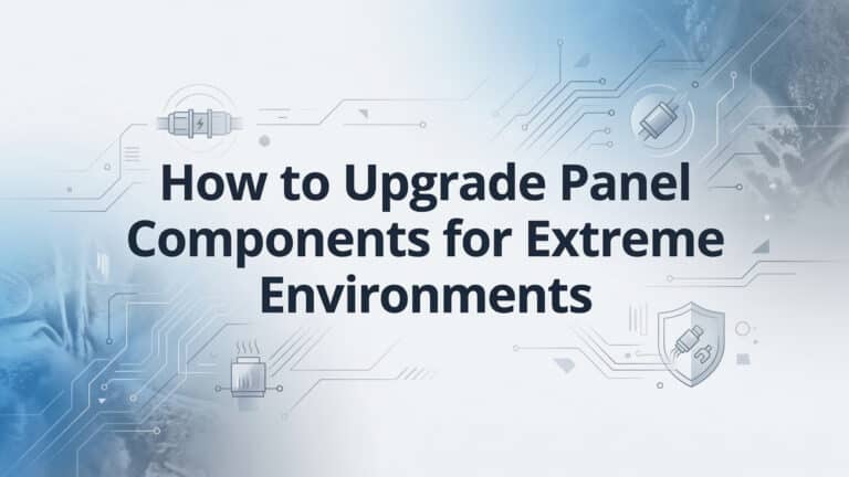Come aggiornare i componenti del pannello per gli ambienti estremi