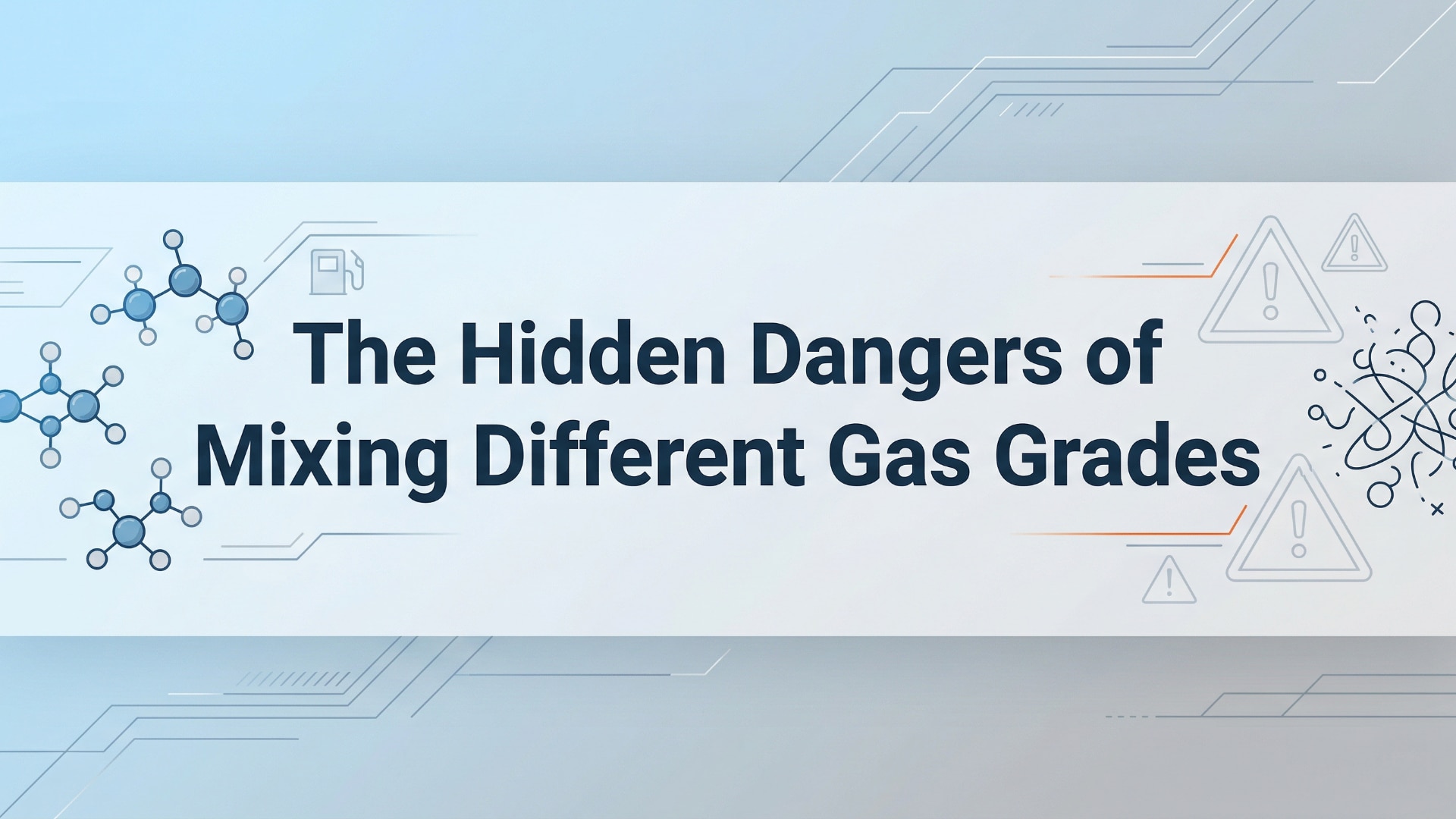 The Hidden Dangers of Mixing Different Gas Grades