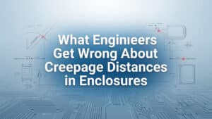 What Engineers Get Wrong About Creepage Distances in Enclosures
