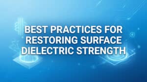 Best Practices for Restoring Surface Dielectric Strength