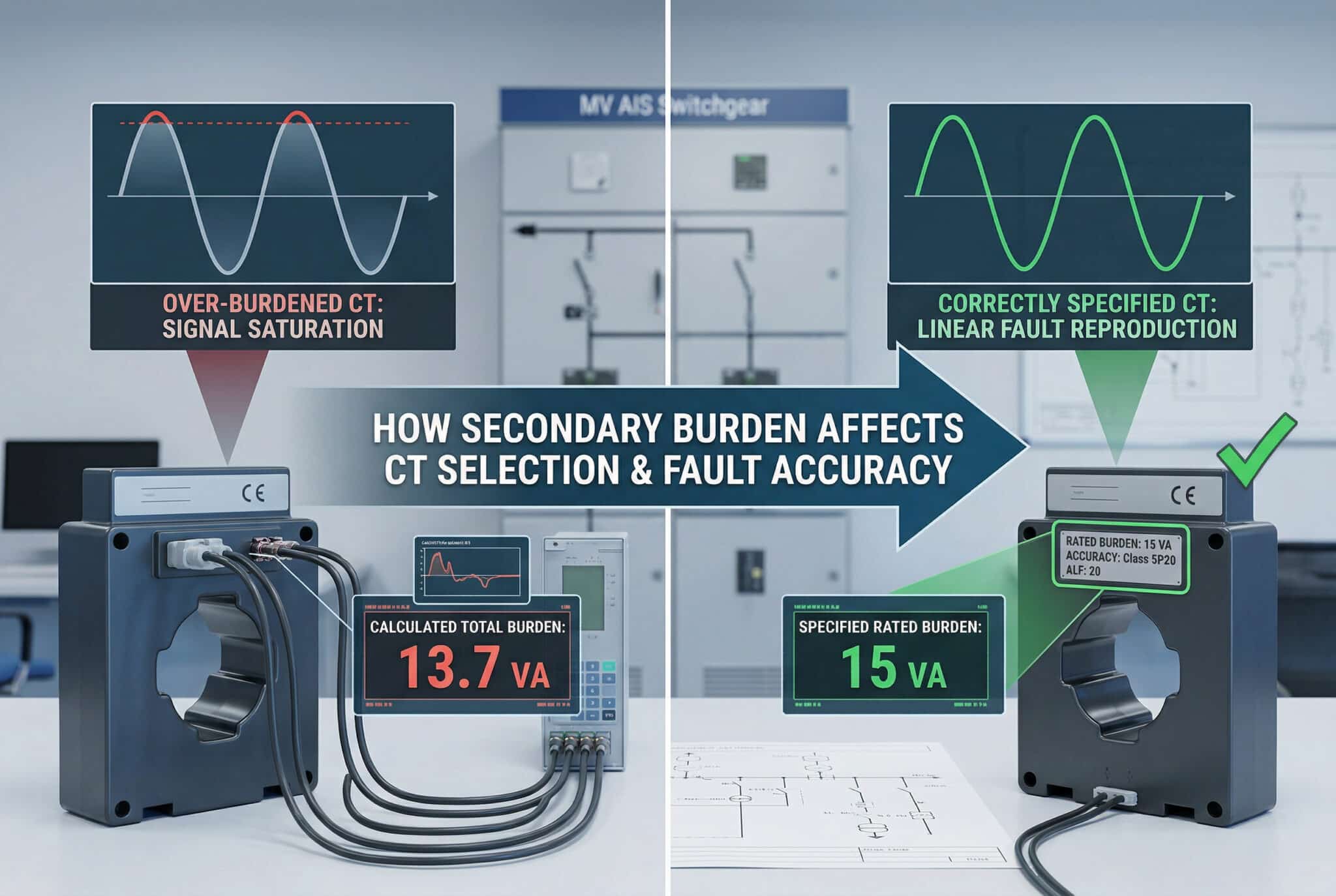 Current Transformer Secondary Burden Calculation - Bepto Electric