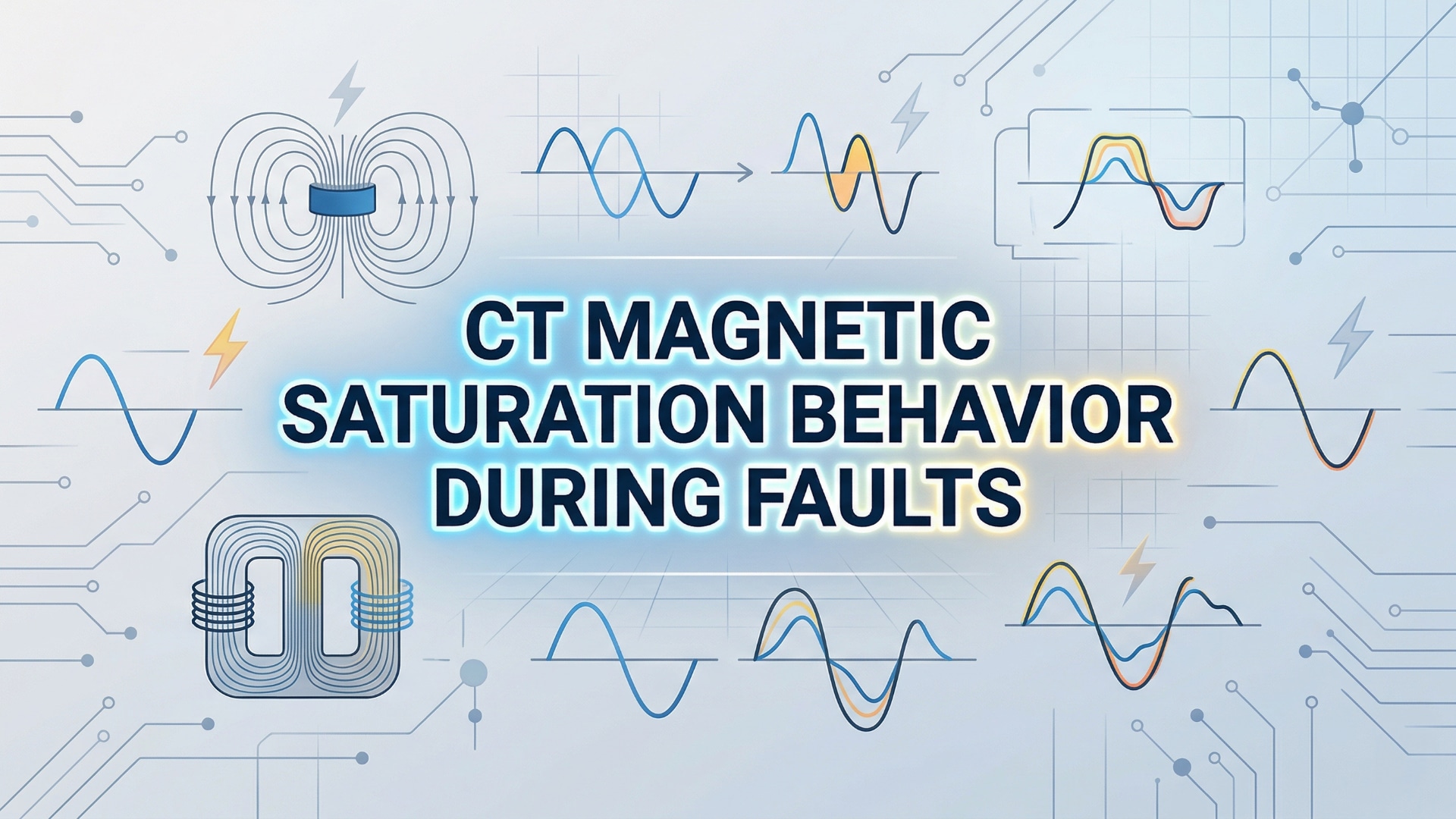 CT Magnetic Saturation Behavior During Faults