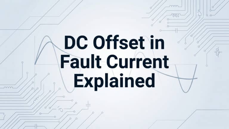 DC Offset in Fault Current Explained