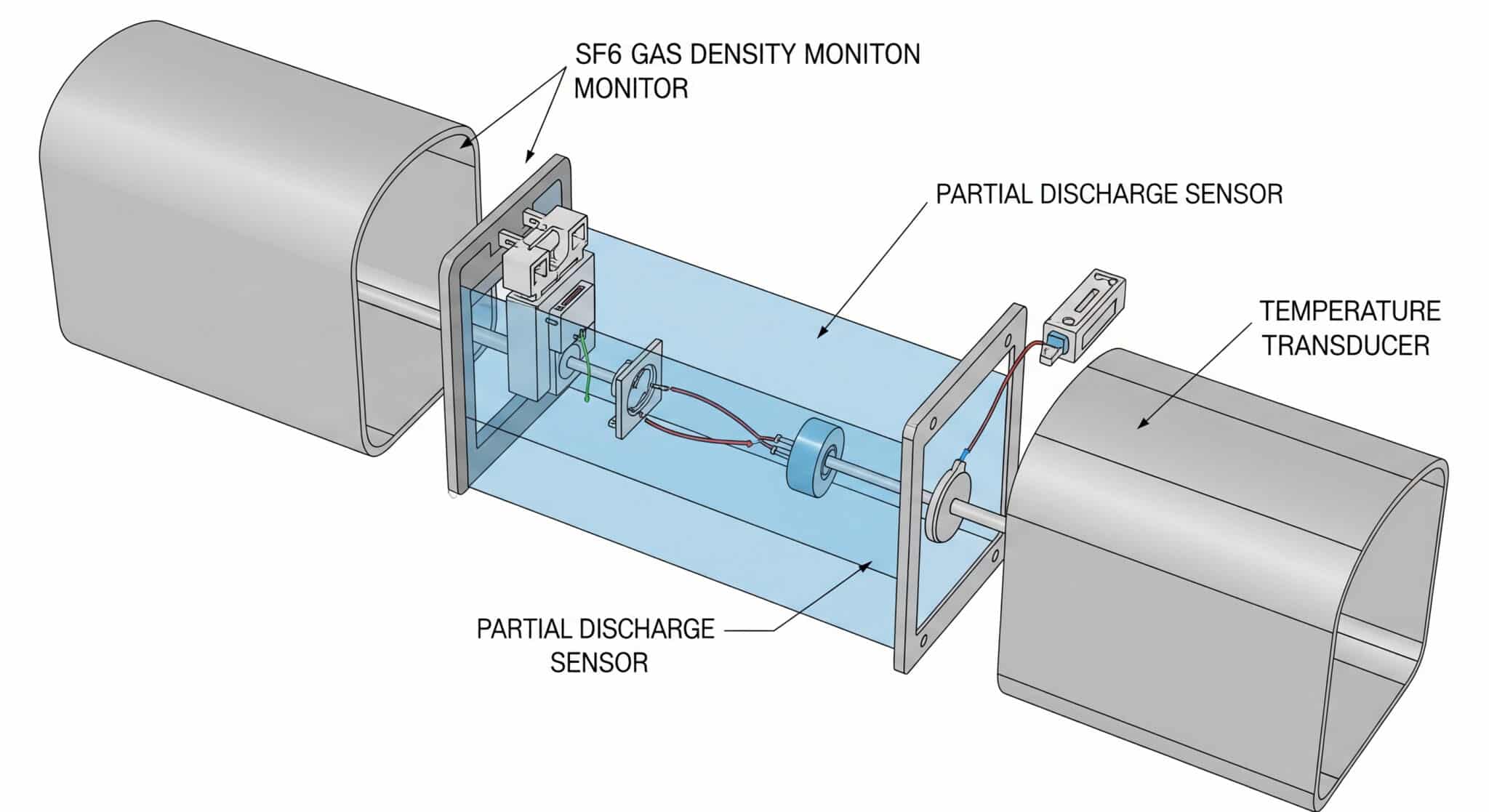 Sensor Exploded View Why Improper Refilling Destroys Internal Sensors - Bepto Electric