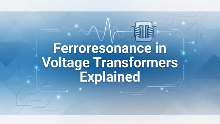 Ferroresonance in Voltage Transformers Explained