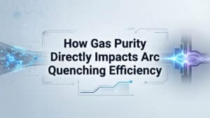 How Gas Purity Directly Impacts Arc Quenching Efficiency