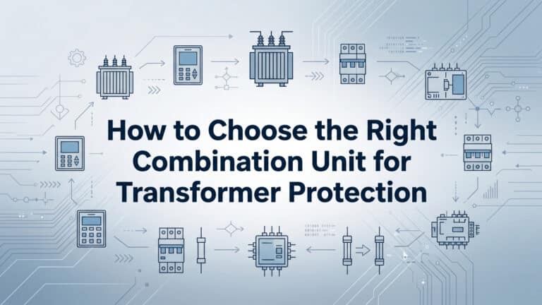 Wie man das richtige Kombigerät für den Transformatorschutz auswählt