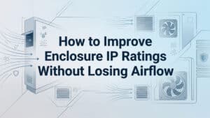 How to Improve Enclosure IP Ratings Without Losing Airflow