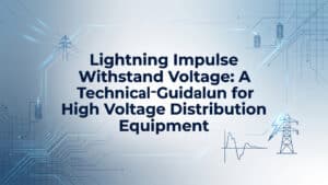 Tensiunea de rezistență la impulsul fulgerului - Ghid tehnic pentru echipamentele de distribuție de înaltă tensiune